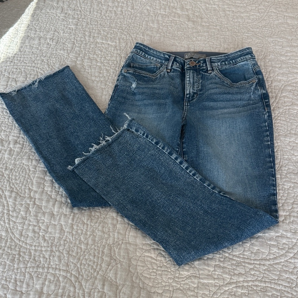 Wit & Wisdom Classic Blue Straight Leg Jeans